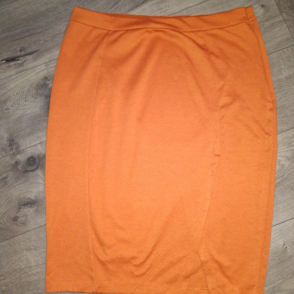 The Limited Faux Wrap Ponte Skirt